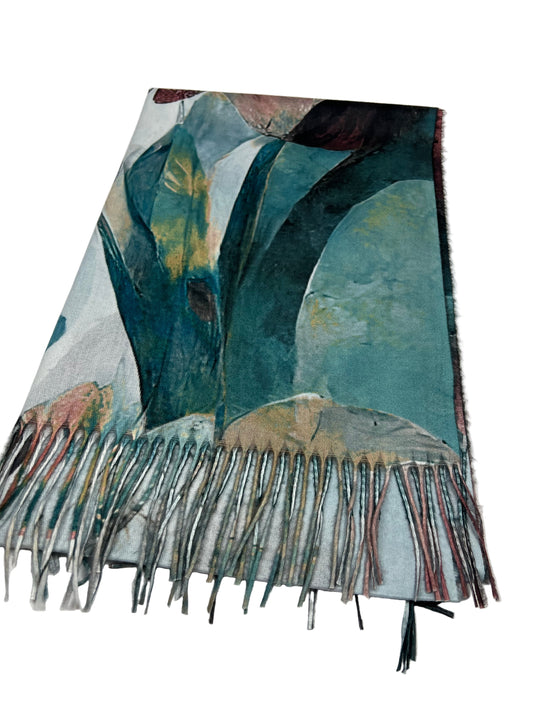 Šalikas Aguonos melsvas