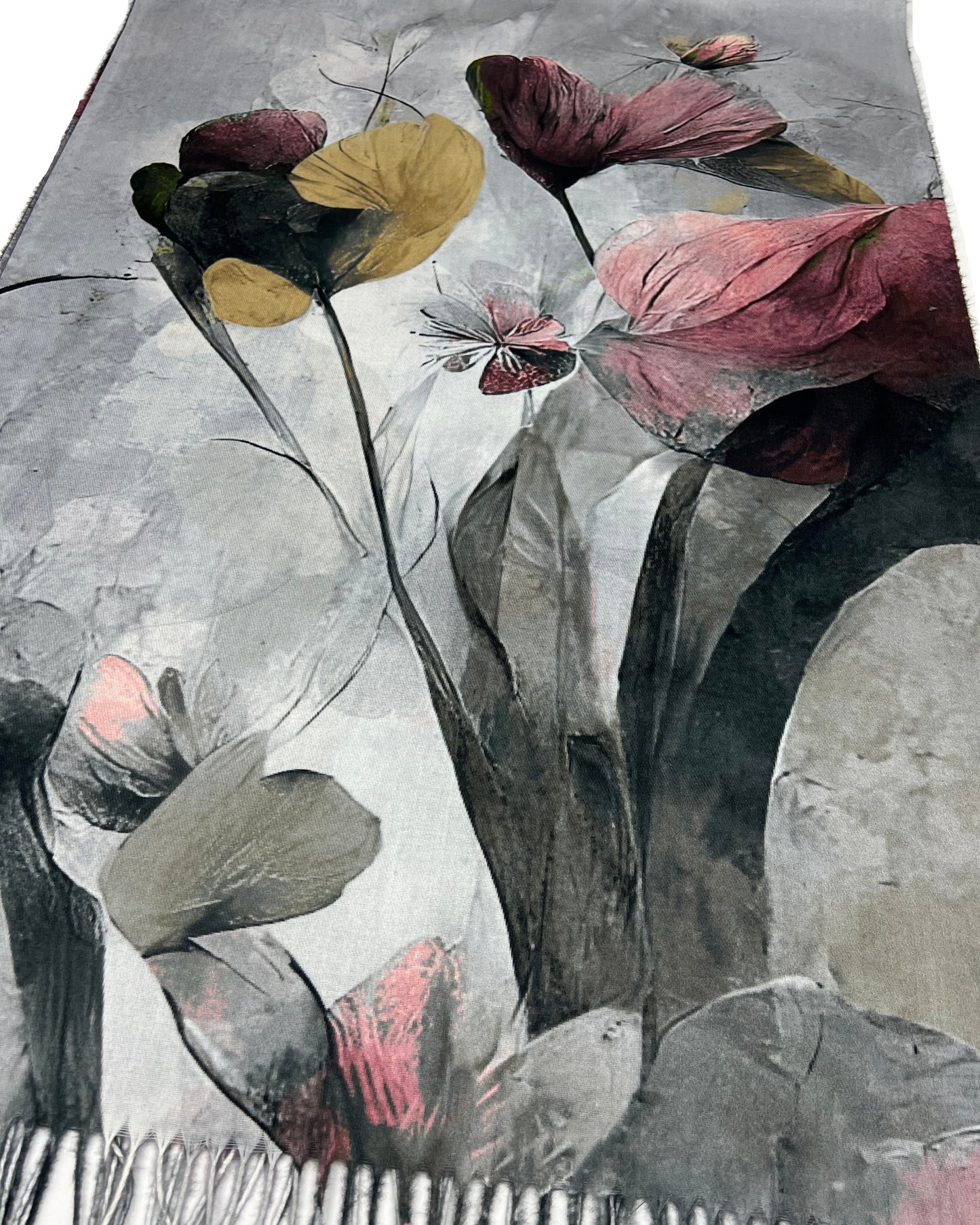 Šalikas Aguonos pilkas