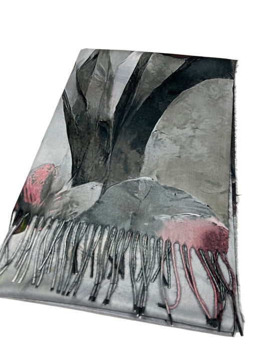 Šalikas Aguonos pilkas