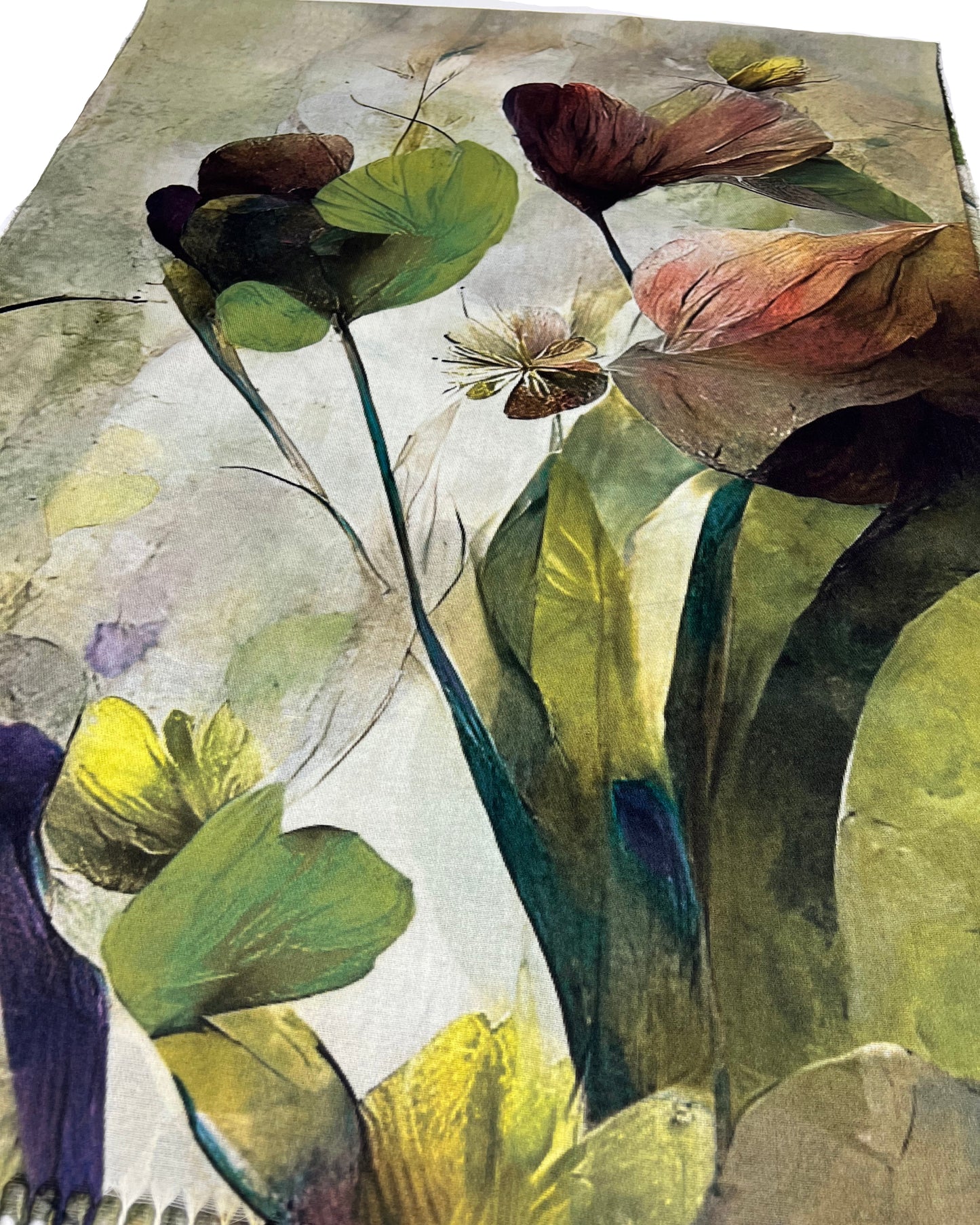 Šalikas Aguonos žalias