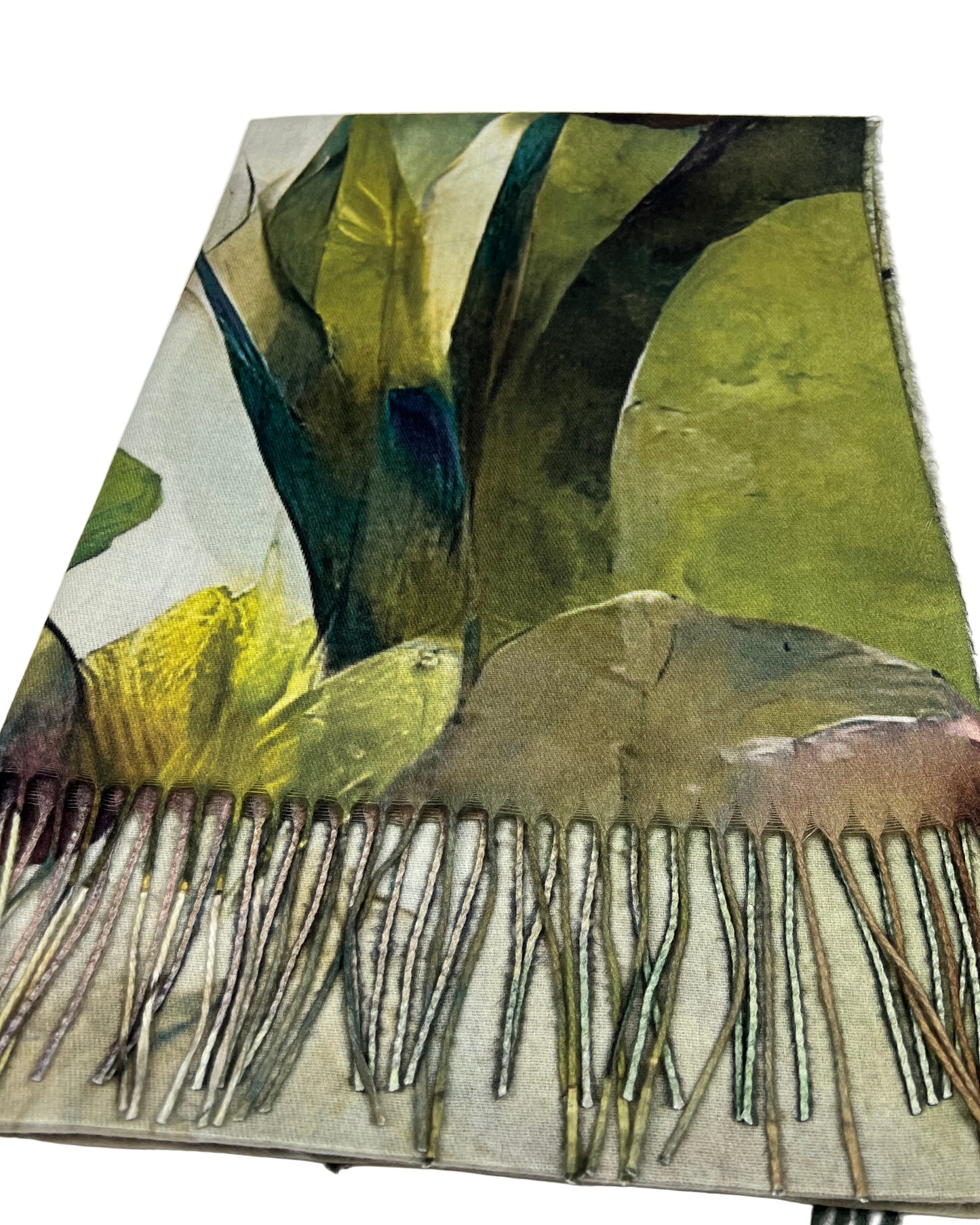 Šalikas Aguonos žalias