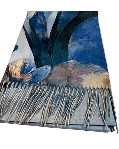 Šalikas Aguonos mėlynas