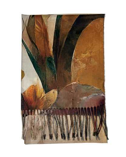 Šalikas Aguonos melsvas