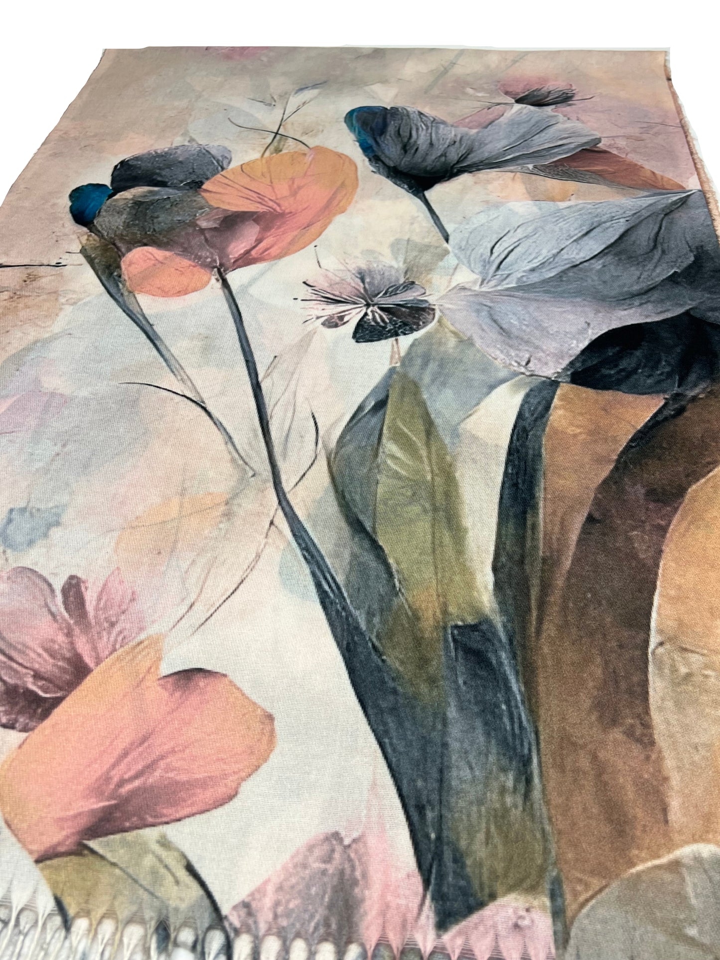 Šalikas Aguonos švelniai rožinis