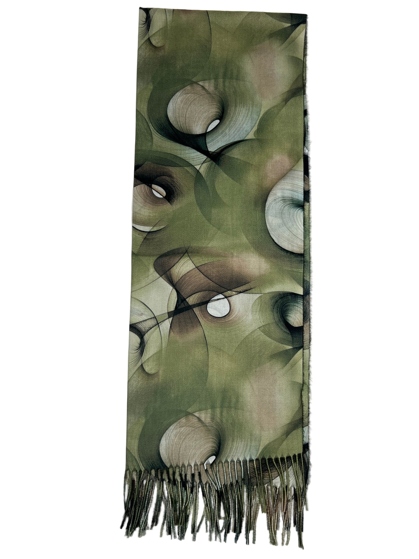 Šalikas Abstrakti Svaja žalias