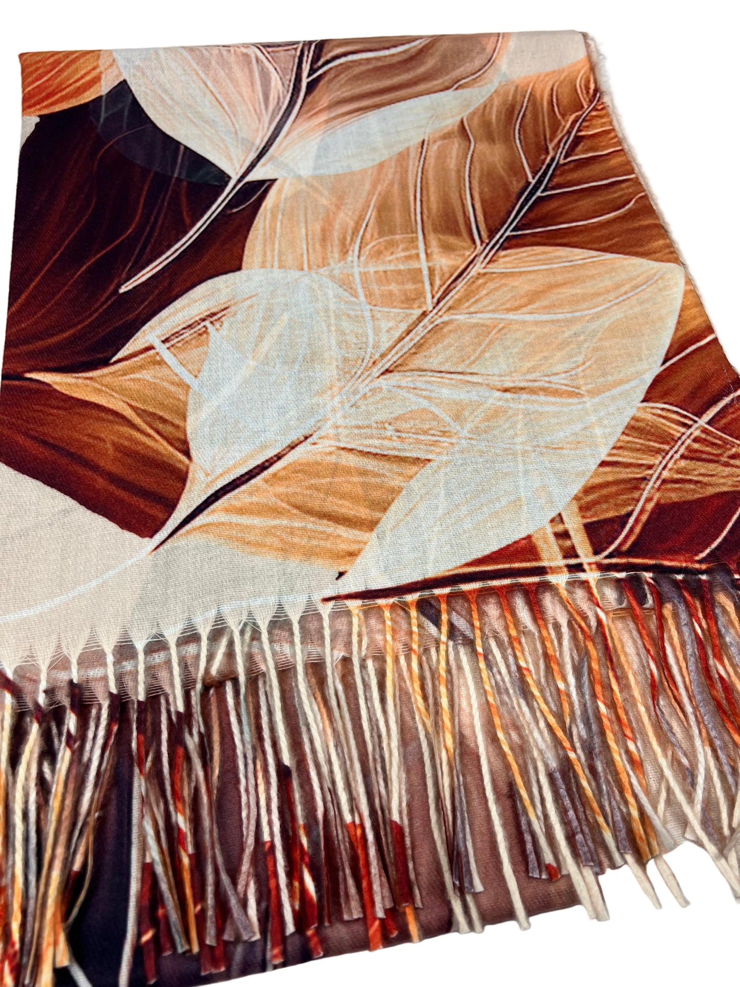 Šalikas "Rudens Dvelksmas" Šviesiai smėlinis