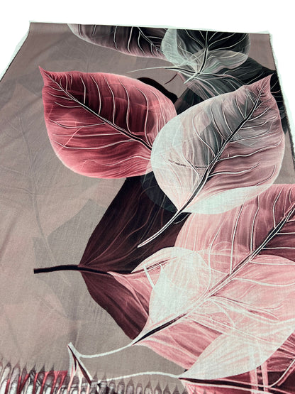 Šalikas "Rudens Dvelksmas" Rožinis